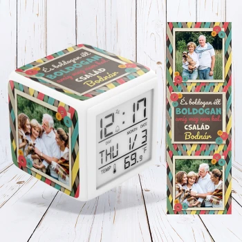 Testreszabott digitális óra