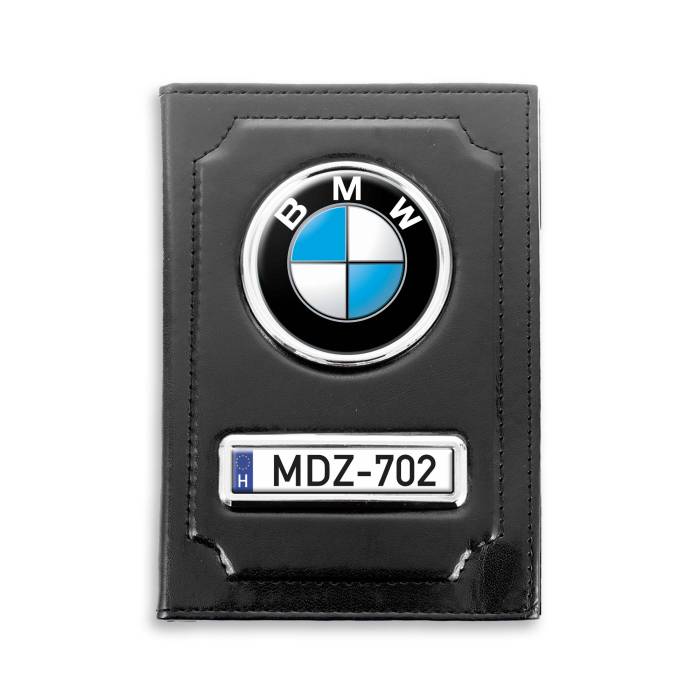 Irattartó természetes bőrből BMW
