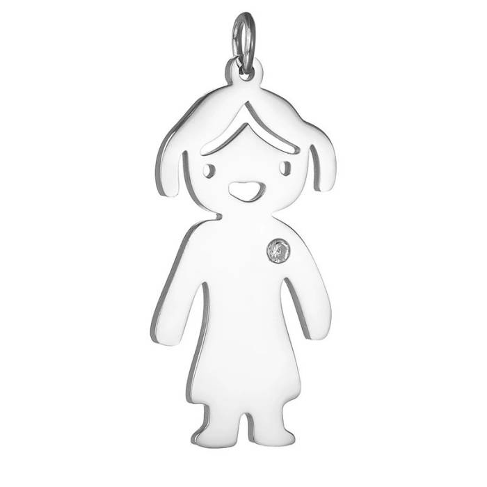 Egyedi nyaklánc a gyerekek neveivel