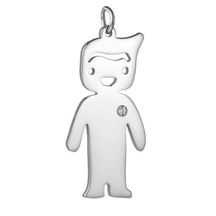 Egyedi nyaklánc a gyerekek neveivel