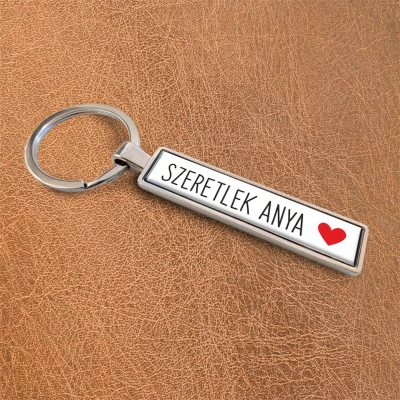 Autós kulcstartó - Anya