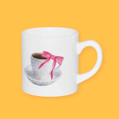 Személyre szabott kávés pohár - Espresso girl