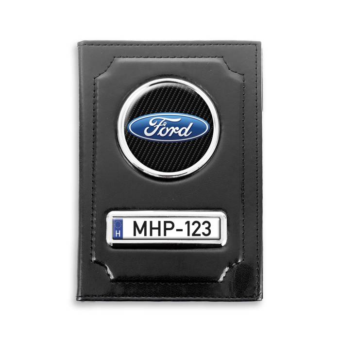 Irattartó természetes bőrből FORD