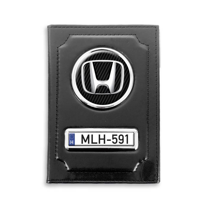 Irattartó természetes bőrből HONDA