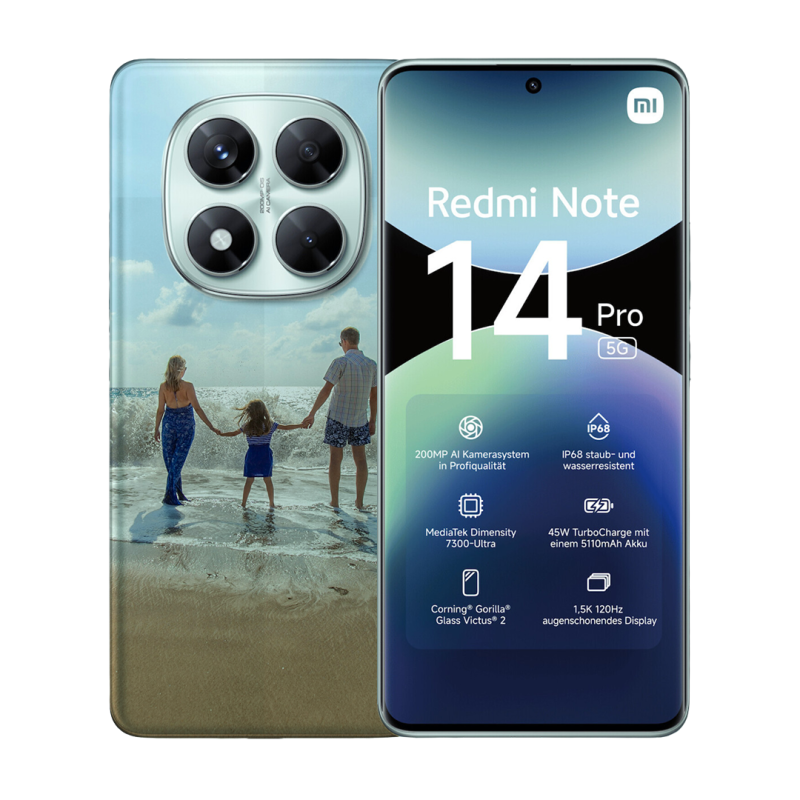Személyre szabott tok - Xiaomi Redmi Note 14 Pro