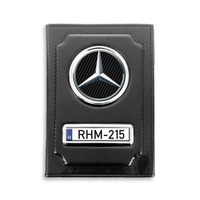 Irattartó természetes bőrből Mercedes