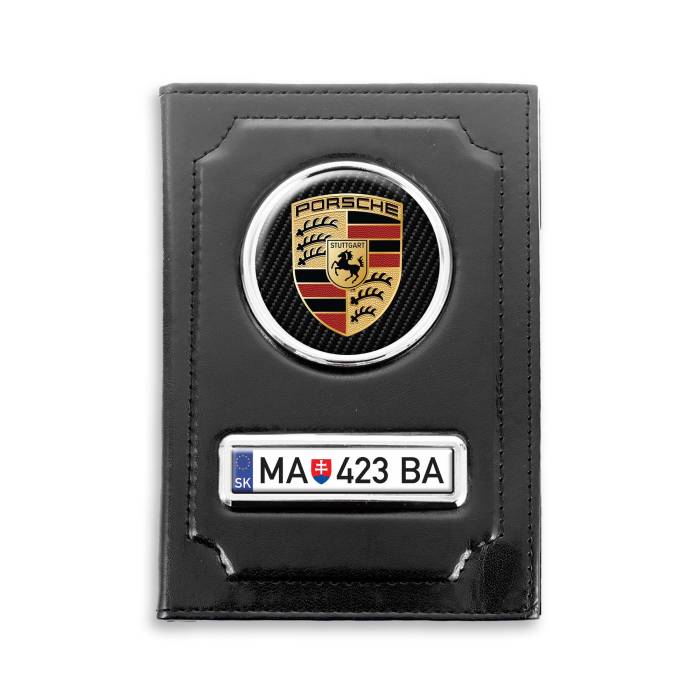 Irattartó természetes bőrből PORSCHE