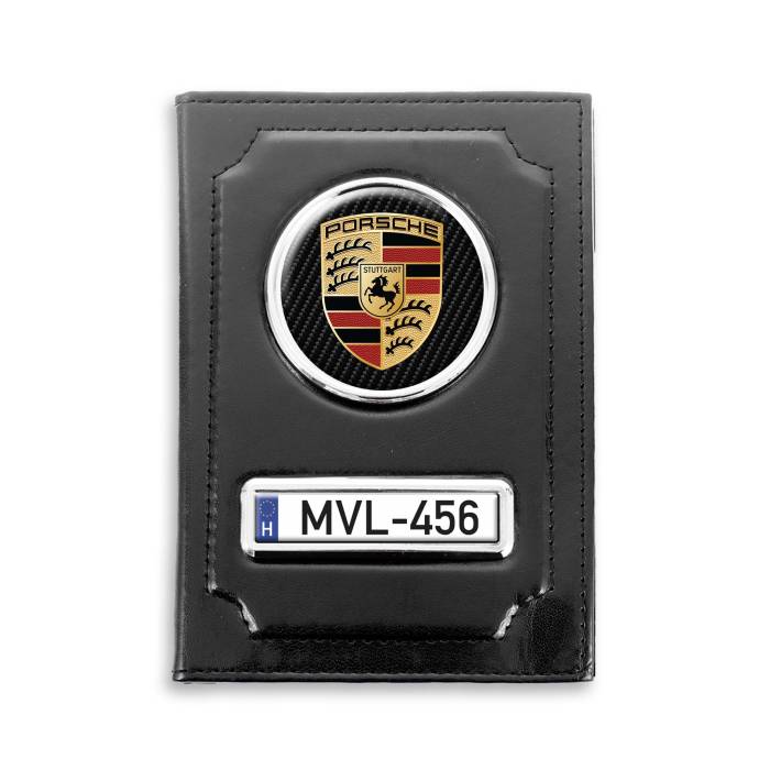 Irattartó természetes bőrből PORSCHE