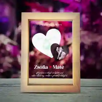 Személyre szabott világító keretek