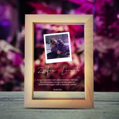 Fényes képkeret – Polaroid