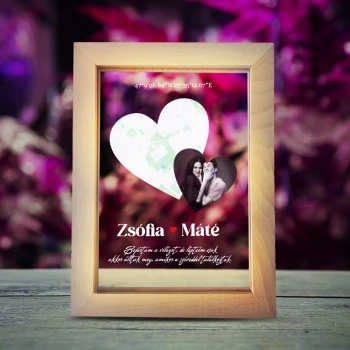 Személyre szabott világító keretek