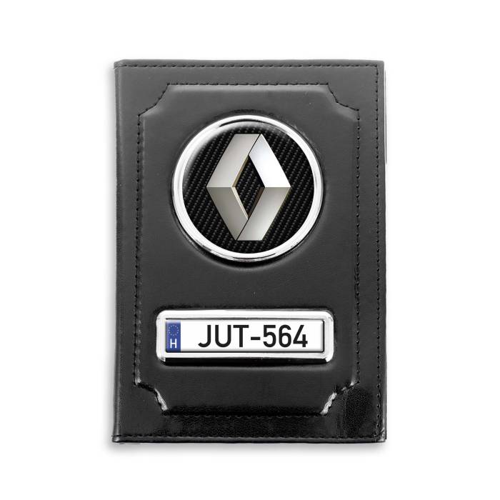 Irattartó természetes bőrből RENAULT