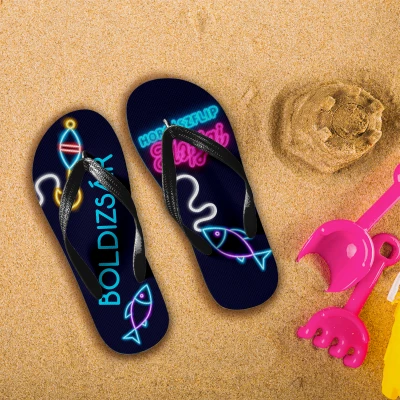 Személyre szabott nyári papucs - Horgászat