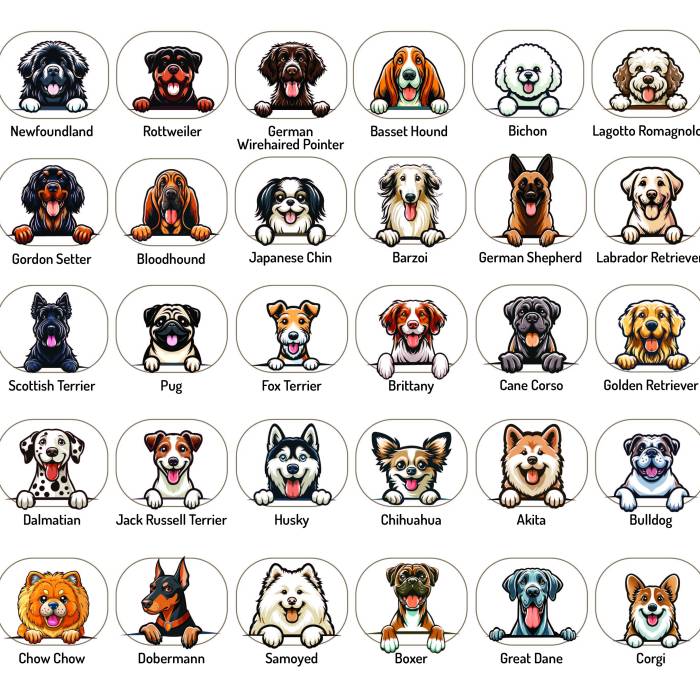 Személyre szabott műanyag kutyatál - A kutya fajtája