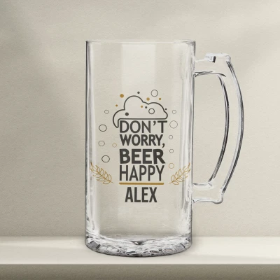 Egyedi söröskorsó – Ne aggódj