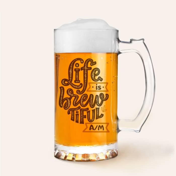  Egyedi söröskorsó – Life is Brewtiful