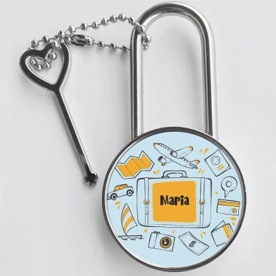 Személyre szabott lakat – Utazás