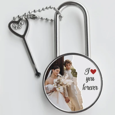 Személyre szabott lakat – Szeretlek