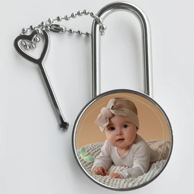 Személyre szabott lakat – Képpel