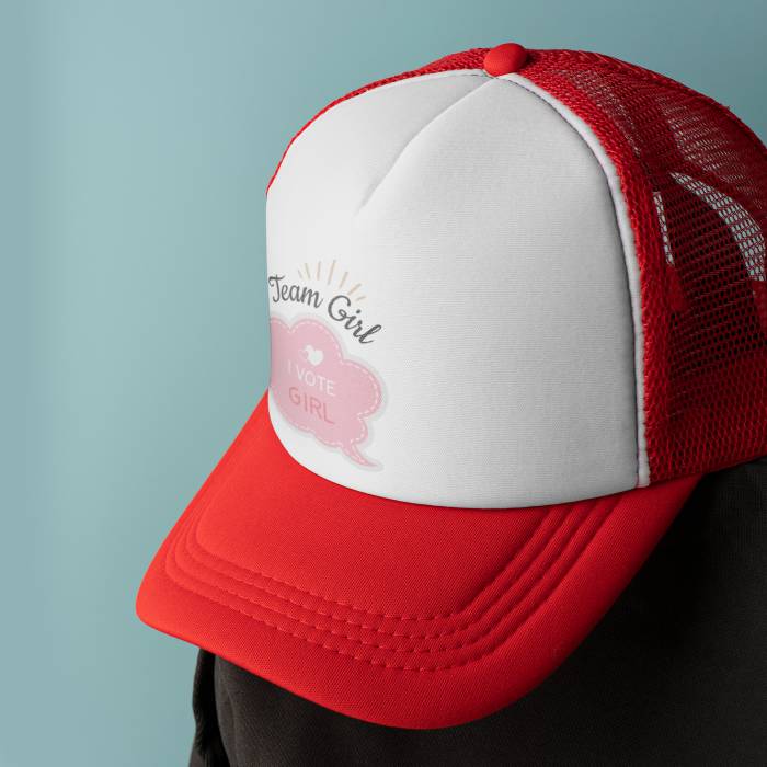 Személyre szabott sapka - Team Girl