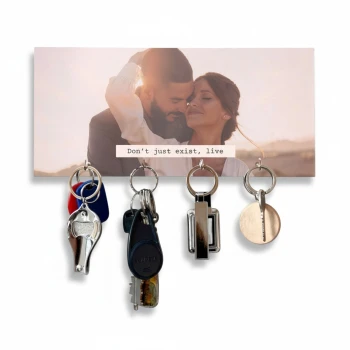 Személyre szabott fali kulcstartó