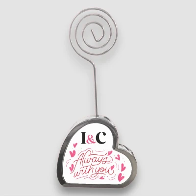 Szív alakú fotótartó - Always