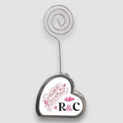 Szív alakú fotótartó - You are my favorite