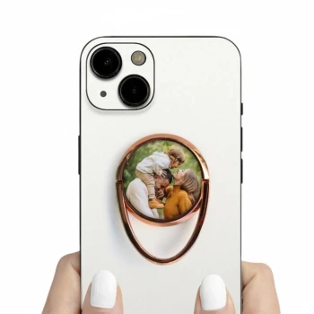 Személyre szabott gyűrűs telefontartó