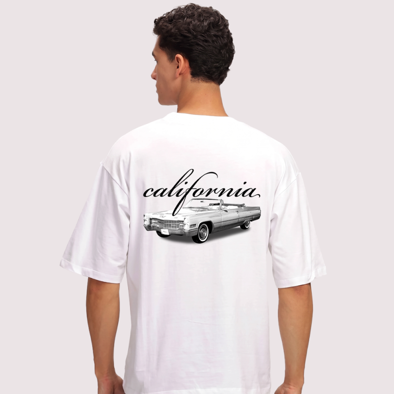 Személyre szabott férfi póló – Kalifornia