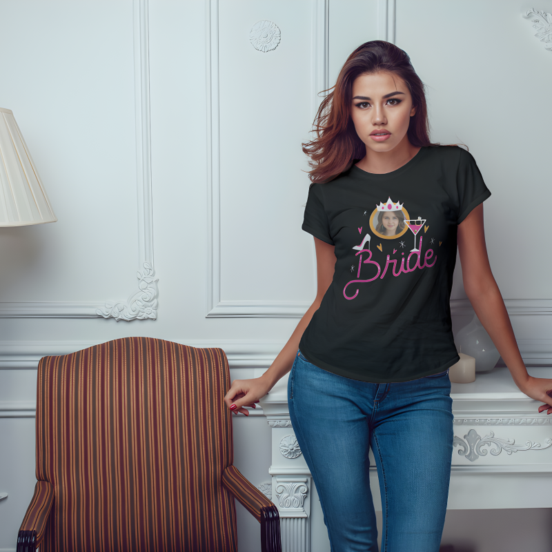 Lánybúcsúra Személyre Szabott Póló - Menyasszony Lánybúcsúra Személyre Szabott Póló - Menyasszony
