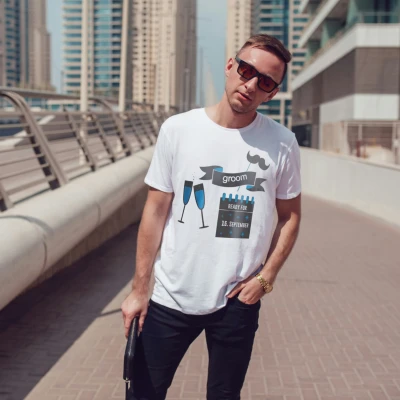 Legénybúcsúra Személyre Szabott Póló - A Vőlegényért