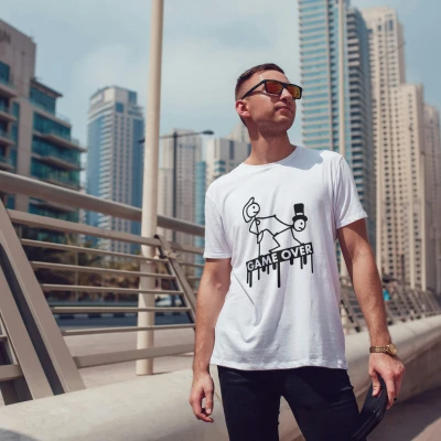 Személyre szabott póló legénybúcsúra – It’s all over