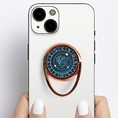 Személyre szabott gyűrűs telefontartó – Oroszlán