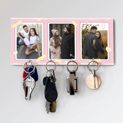 Személyre szabott kulcstartó – Három képpel