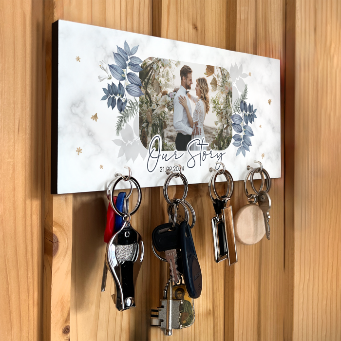 Személyre szabott kulcstartó – A mi történetünk Személyre szabott kulcstartó – A mi történetünk