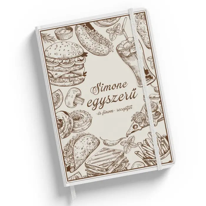 Személyre szabott kulináris receptkönyv