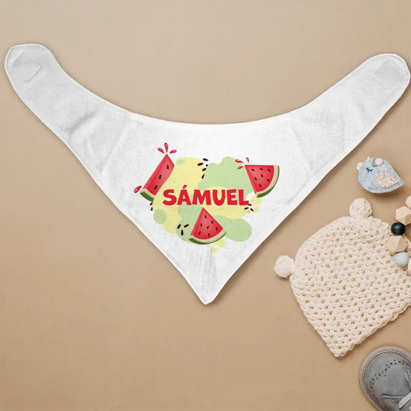 Személyre szabott gyermek bandana - Görögdinnye