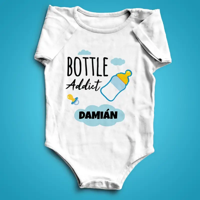 Személyre szabott baba bodyk - Bottle addict