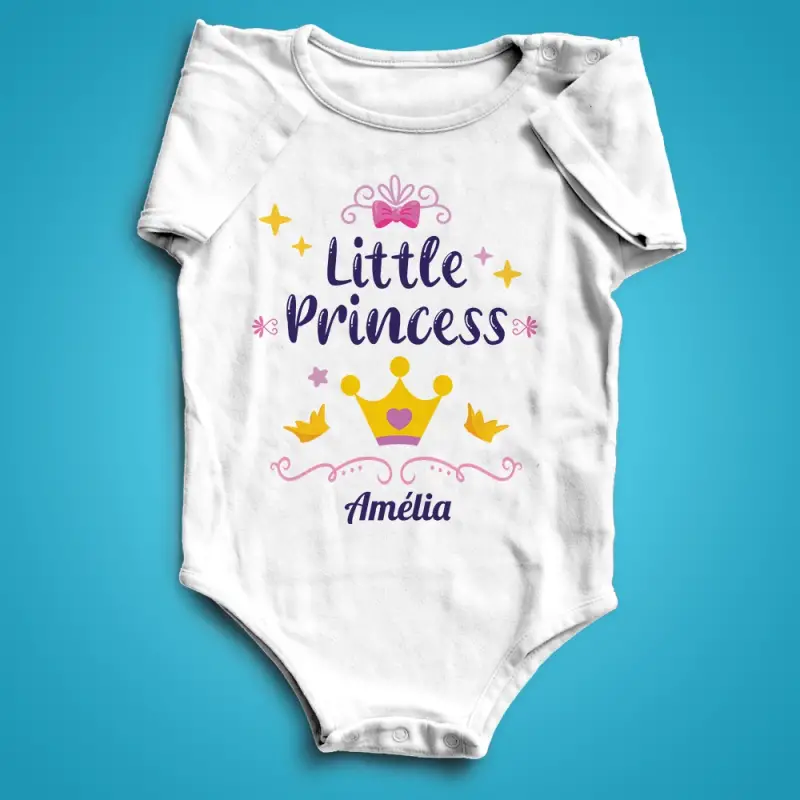 Személyre szabott baba bodyk - Little princess