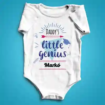 Személyre szabott baba bodyk - Little genius