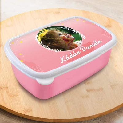 Fotóval és szöveggel személyre szabott ebéddoboz