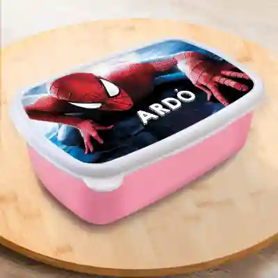 Személyre szabott ebéddoboz - Spiderman