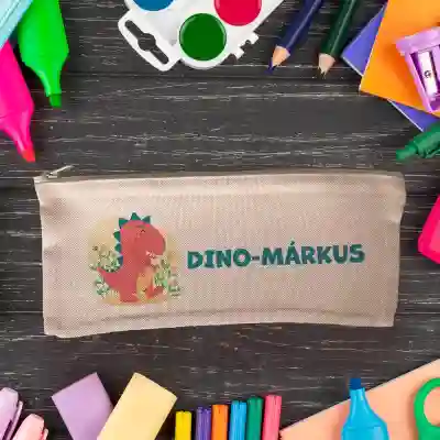 Személyre szabott tolltartó - Dinozaurusz