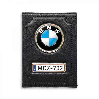 Irattartó természetes bőrből BMW