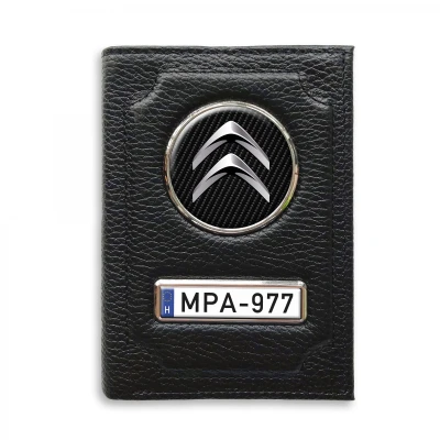 Irattartó pénztárca természetes bőrből Citroen