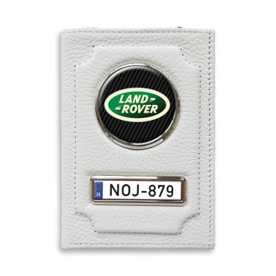 Irattartó pénztárca természetes bőrből Land Rover