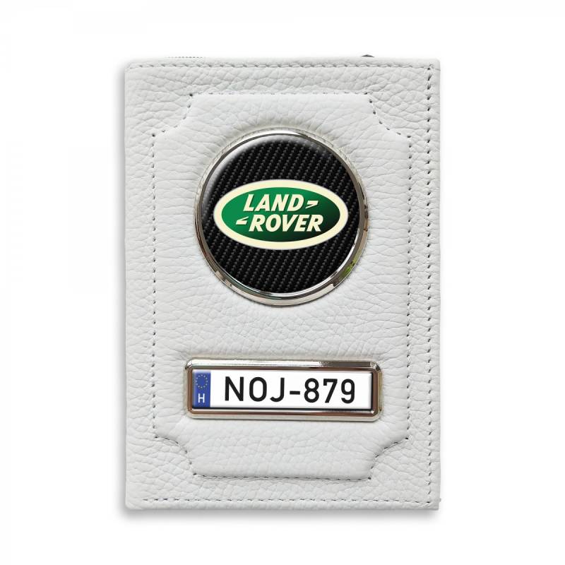 Irattartó pénztárca természetes bőrből Land Rover