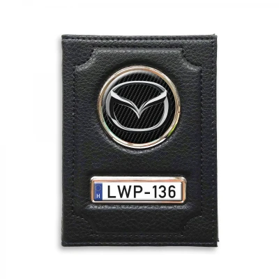 Irattartó természetes bőrből MAZDA