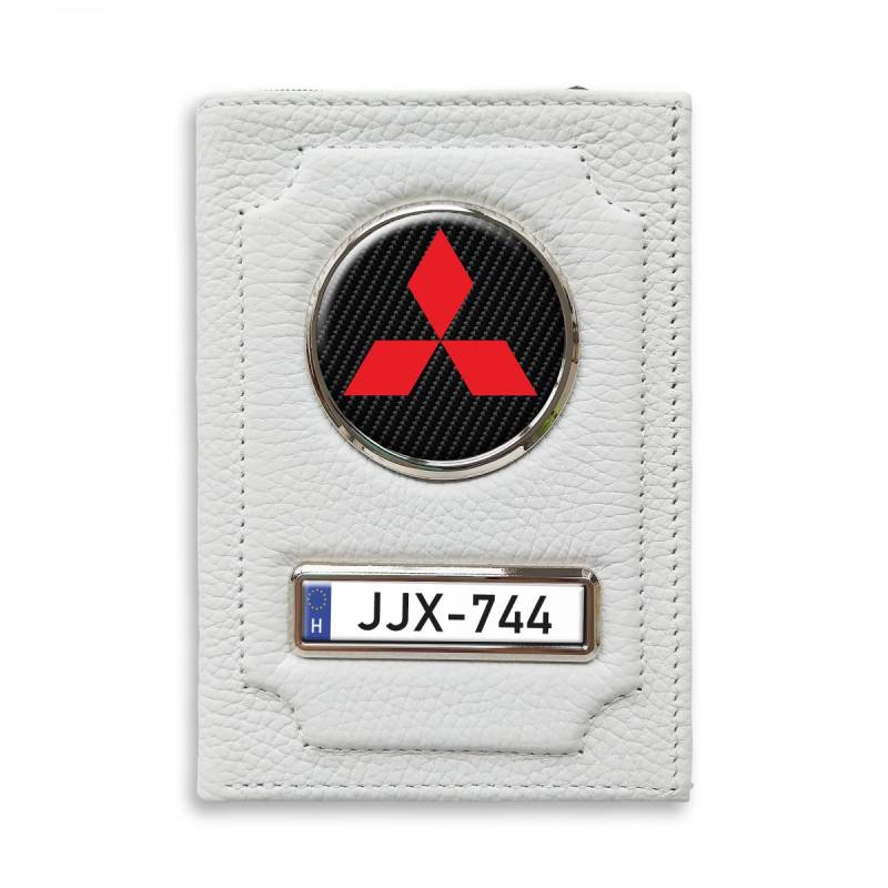 Irattartó pénztárca természetes bőrből Mitsubishi