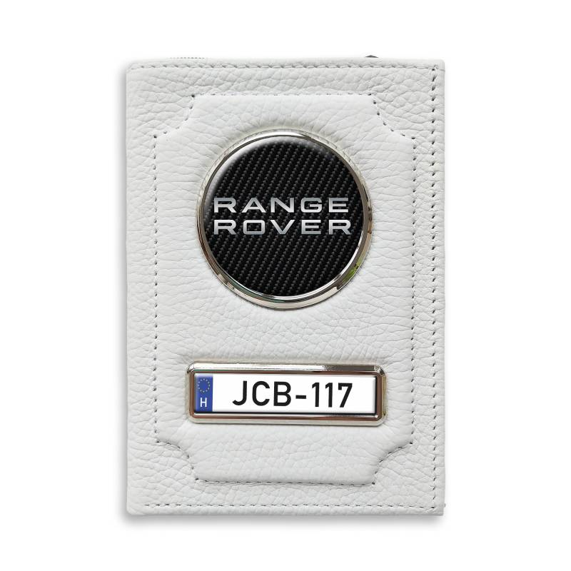 Irattartó pénztárca természetes bőrből Range Rover